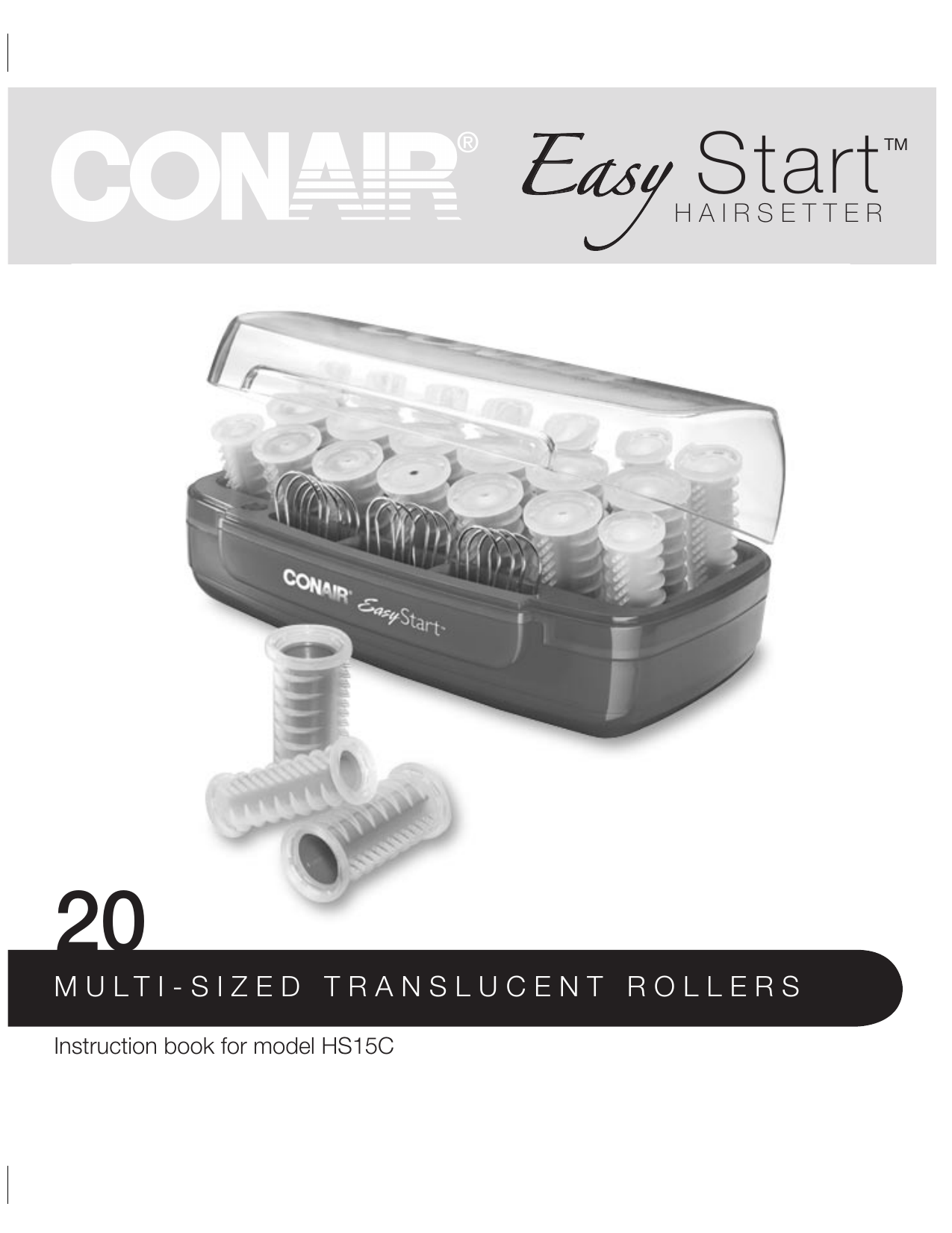 Conair easy 2024 start hot rollers