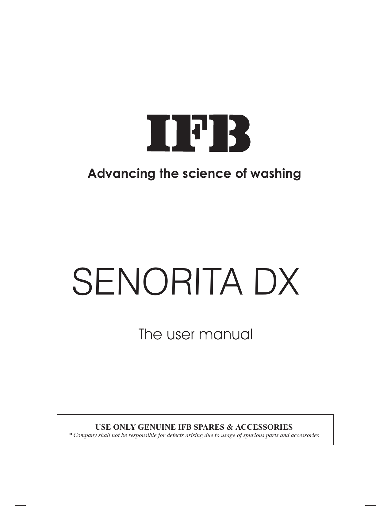 ifb senorita dx 5.5 kg washing machine