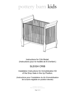 pottery barn kids sleigh crib