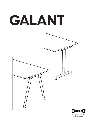 Ikea Galant Frame 63 Instructions, Galant Desk Ikea Instructions