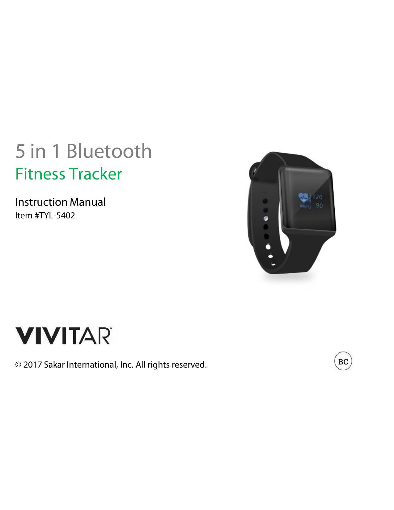 vivitar fitness tracker