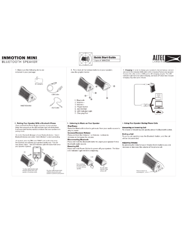 lansing altec inmotion manualzz