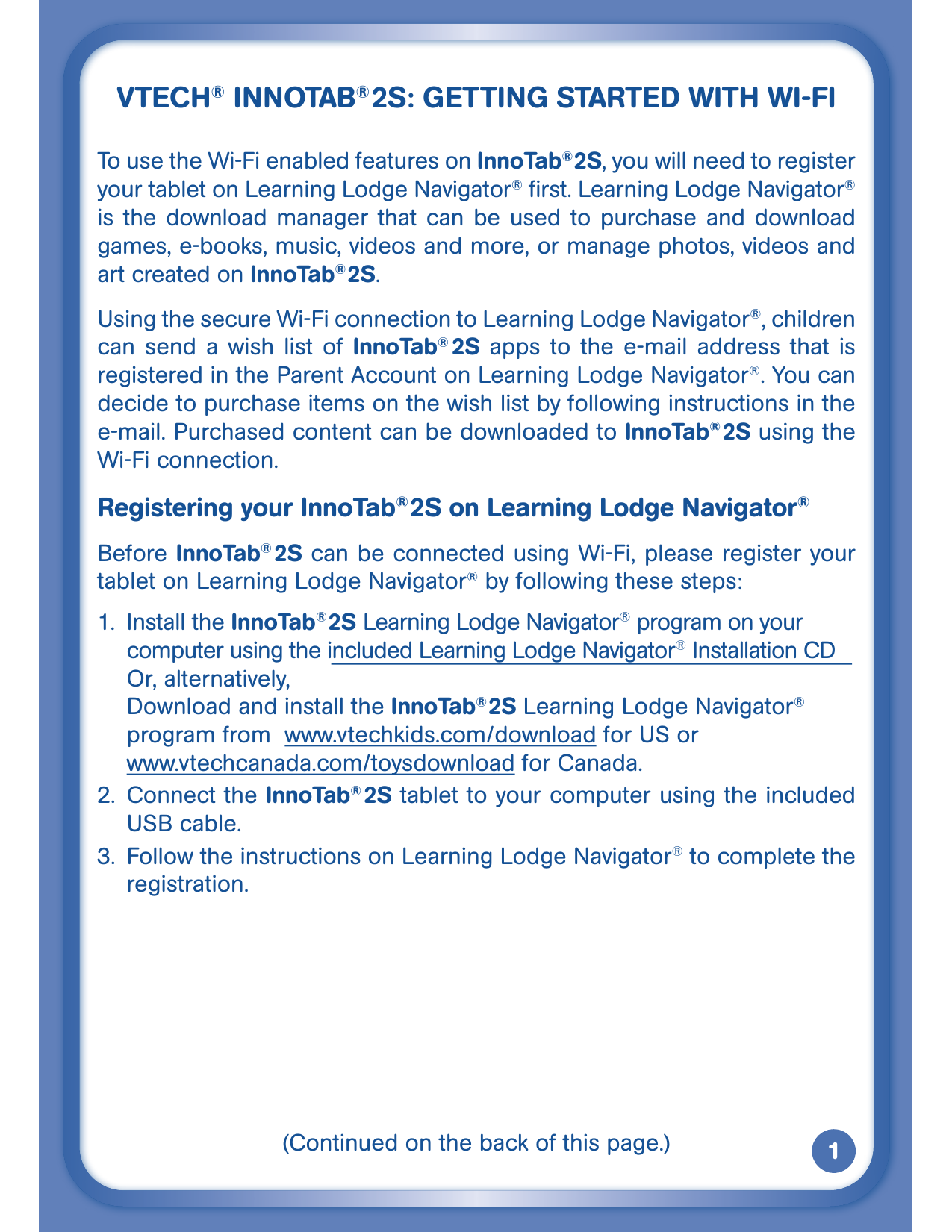 learning lodge vtech