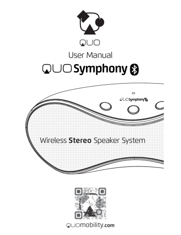 QUO Symphony User Manual | Manualzz