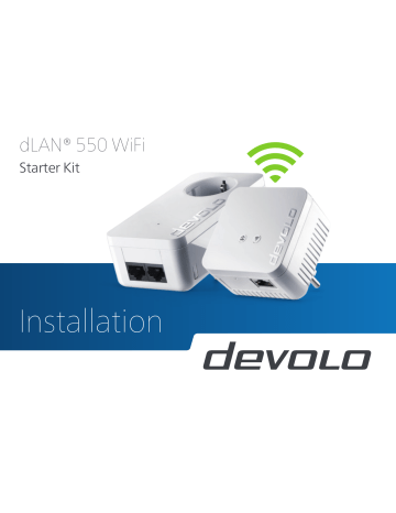 CPL Devolo dLAN 550 duo+ Starter Kit