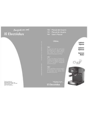 Electrolux Chef CREMA User Manual | Manualzz