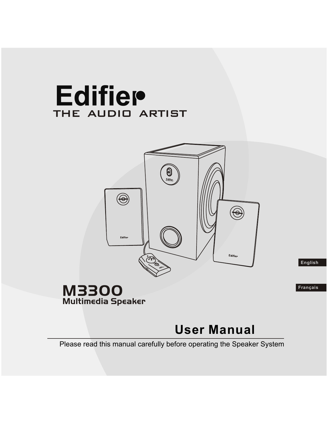 edifier multimedia speaker m3300