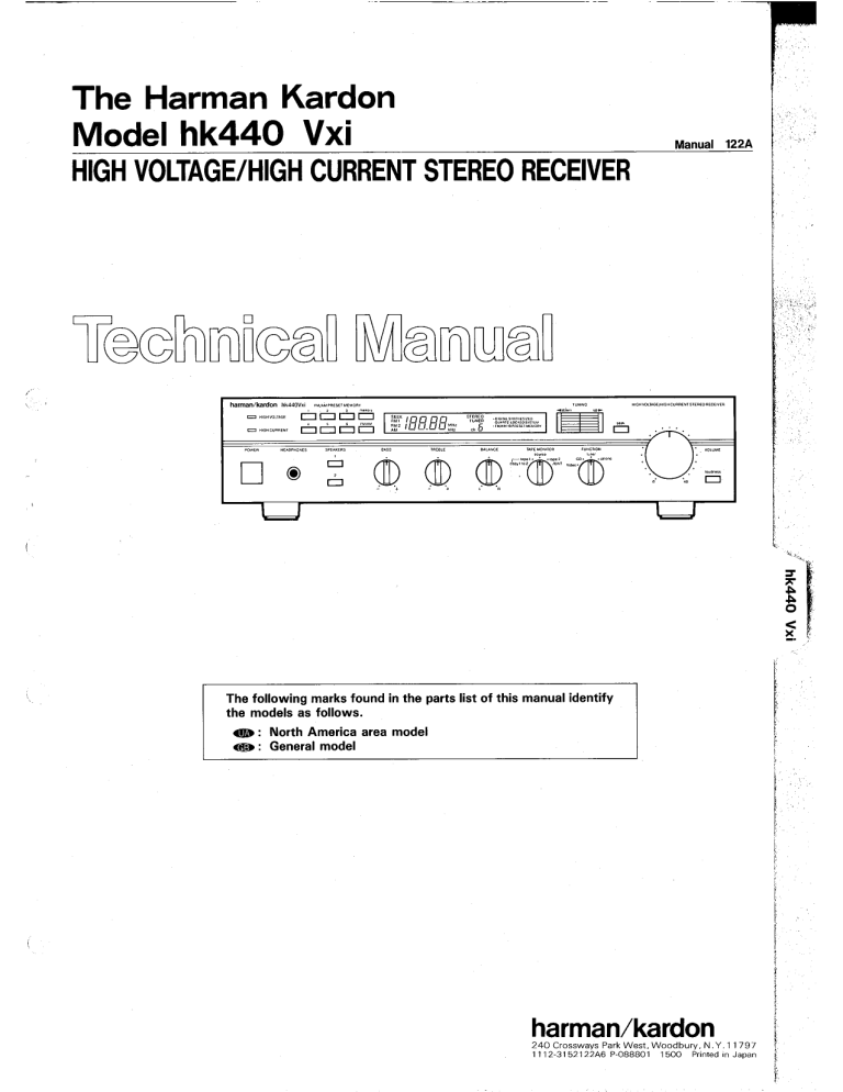 Harman Kardon Hk440 Vxi User Manual Manualzz