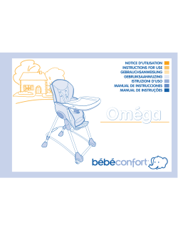 Bebe Confort Omega Owner S Manual User Manual