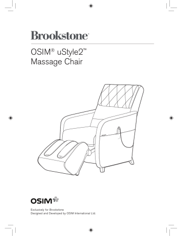 Brookstone MAX 2 Dual Node Massager User Manual Manualzz