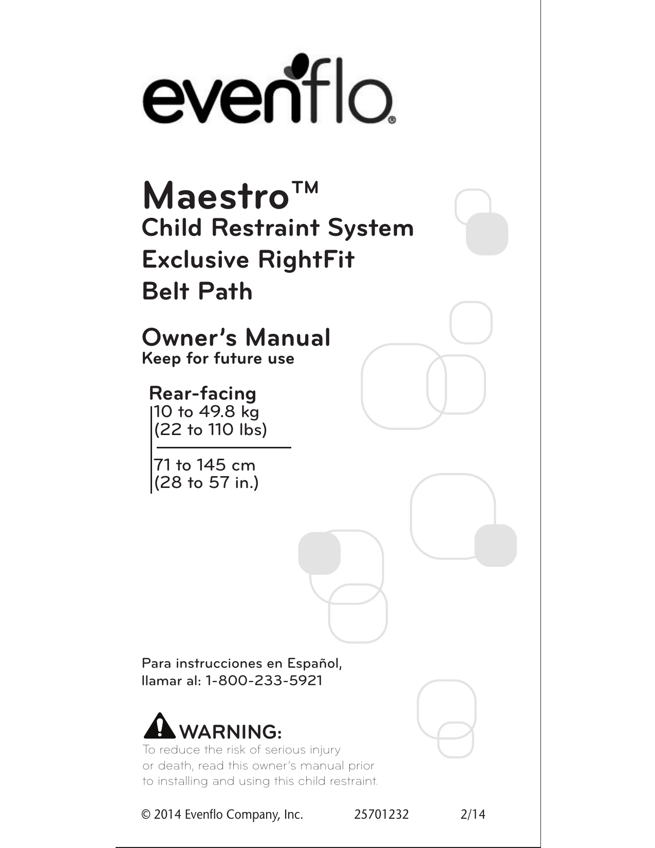 evenflo maestro manual