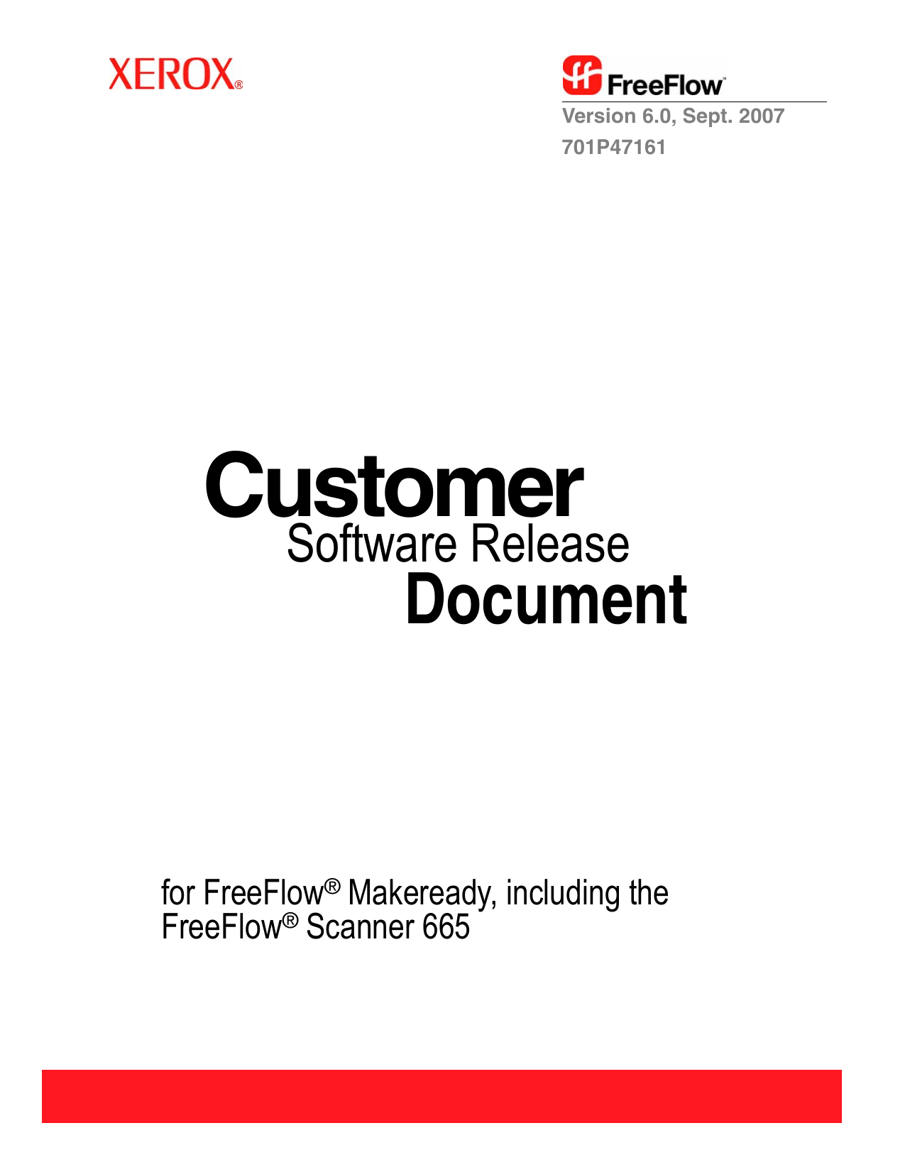 Xerox 665, FreeFlow Makeready Software Manual | Manualzz