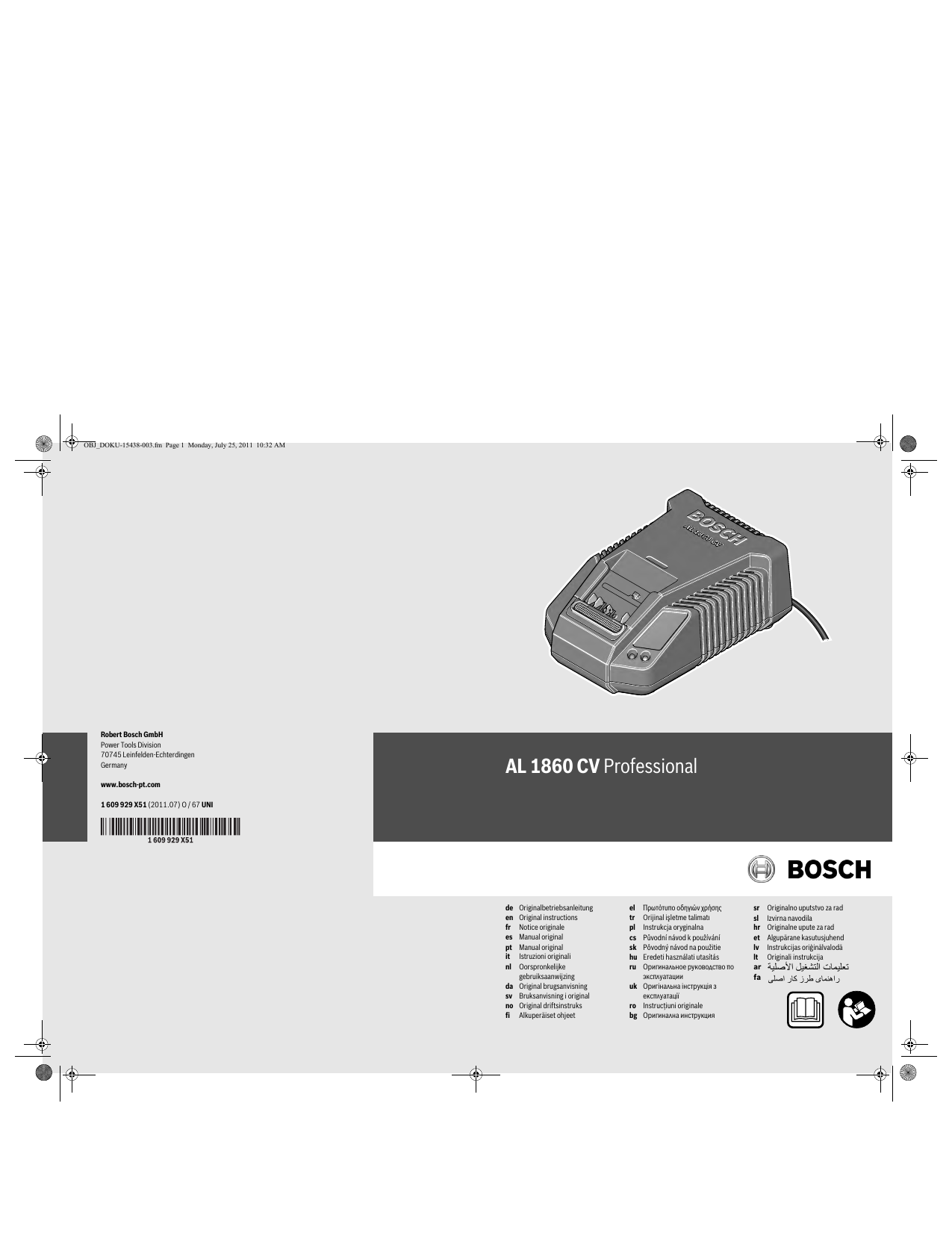 Bosch Al 1860 Cv User Manual Manualzz