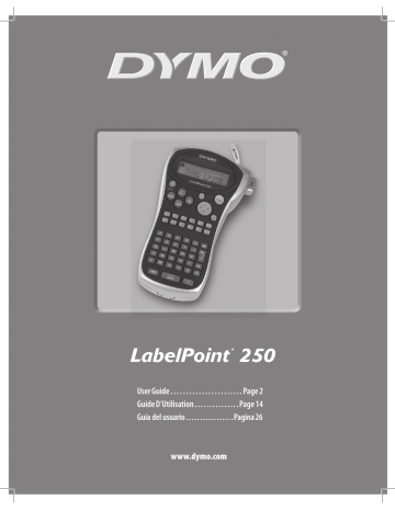 Dymo LabelPoint 250 User Manual | Manualzz