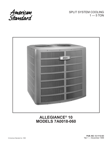 American Standard Ccba24a4acc Tvf025a14 Twe024c14 Twg018a14 Txc018c4 Txc024c4 Txc024d4 Txc025c4 Txc025d4 Txh025a4 Product Data Manualzz