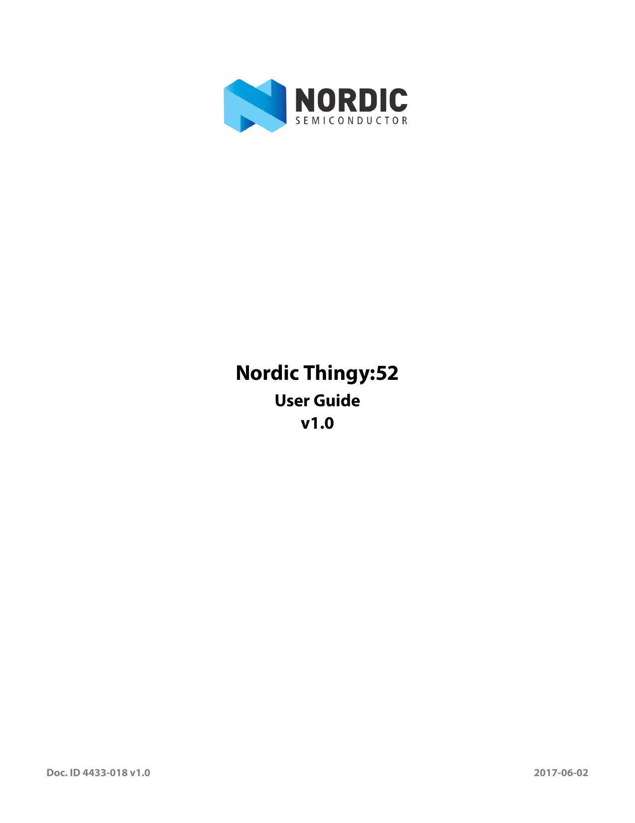 Nordic Semiconductor Thingy52 User Manual Manualzz
