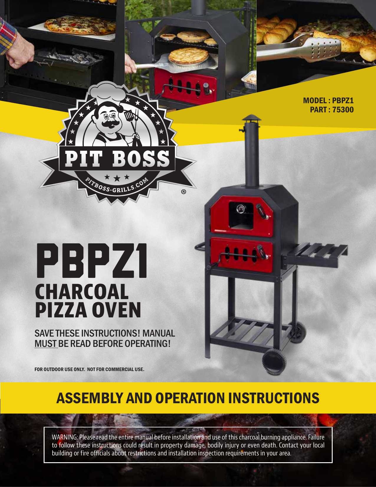 Pit boss 2025 pizza oven