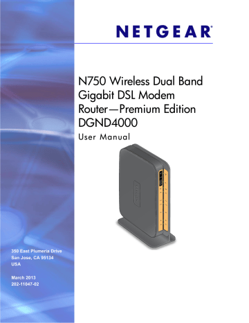 Netgear DGND4000 Owner Manual | Manualzz