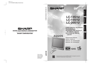 SimplyAll Telecomando Sostitutivo Per TV Sharp LC-20S1E | Non Universale, Specifico Per Modello | Pronto All'Uso Con Batterie Incluse - 3