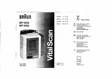 BRAUN UVL 603A OWNER'S MANUAL Pdf Download