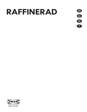 Ikea RAFFINERAD 303.009.45 Owner Manual | Manualzz