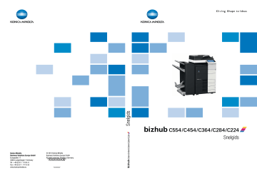 Konica Minolta Bizhub C554 De Handleiding | Manualzz