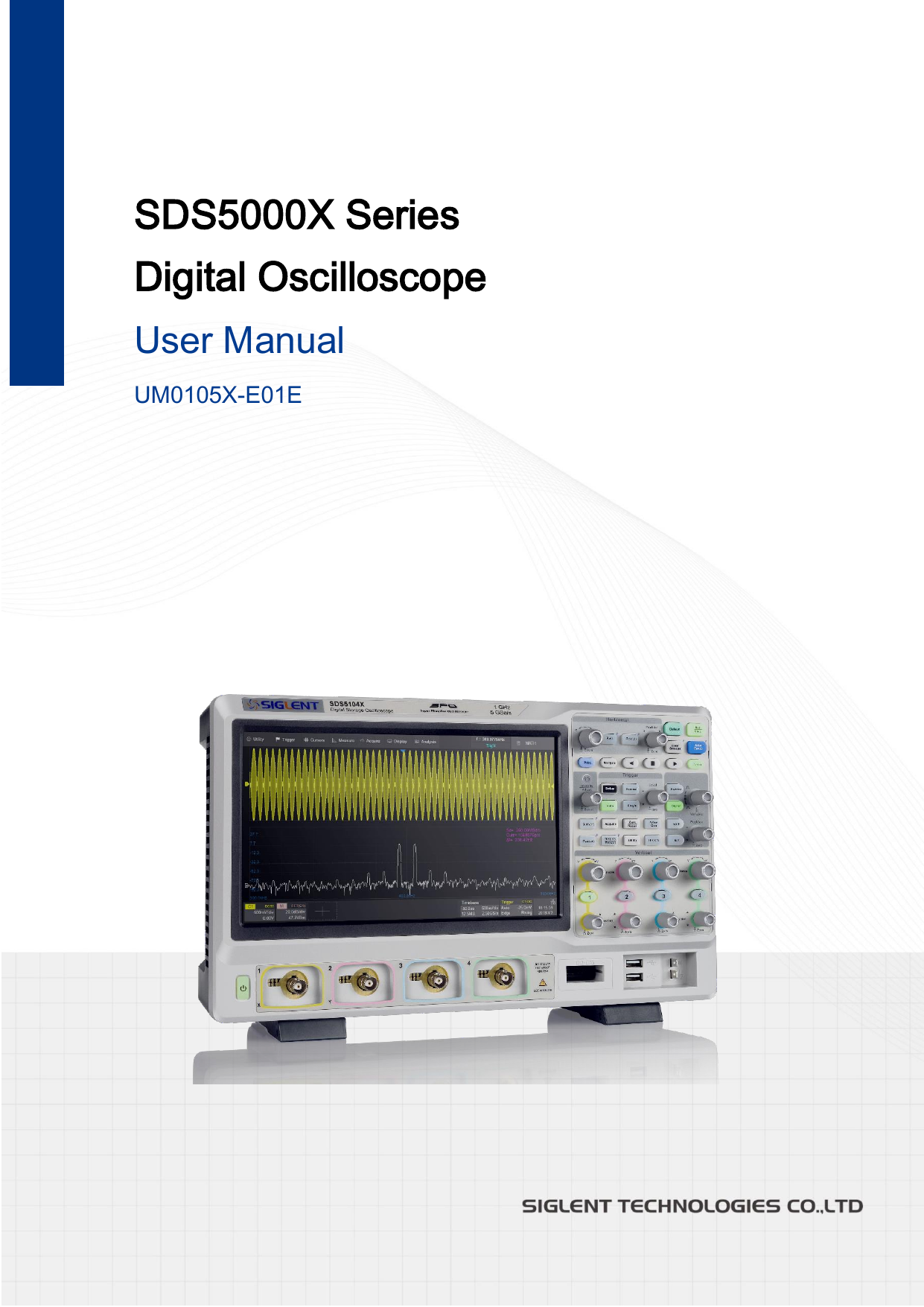 Siglent SDS5000X Series Super Phosphor Oscilloscope User Manual Manualzz