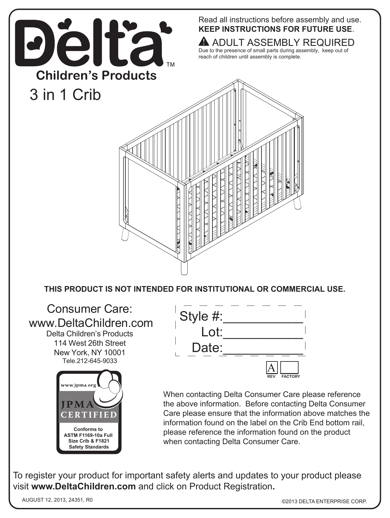 3 in 1 commercial use manual