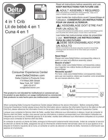 Delta duke 4 in 1 clearance crib