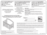 Delta Children Emma Crib 'N' More Assembly Instructions