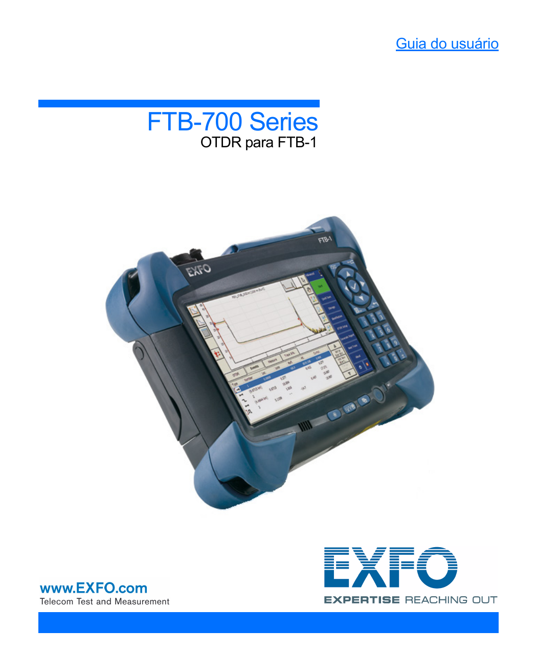 EXFO FTB-700 for FTB-1 Guia de usuario | Manualzz