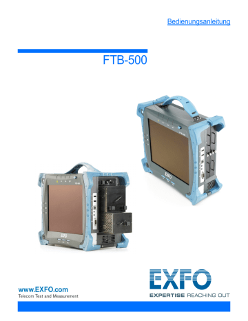 EXFO FTB-500 User Guide | Manualzz