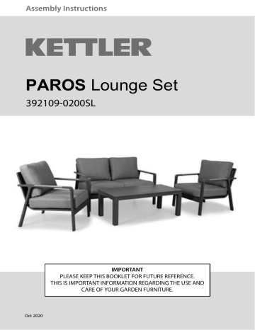 Kettler 392109 0200sl Owner S Manual, Kettler Outdoor Furniture Virginia Beach