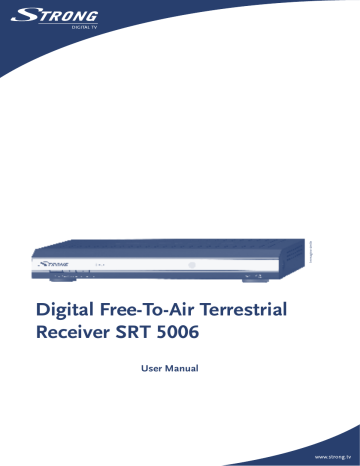Strong srt 5006 User manual | Manualzz