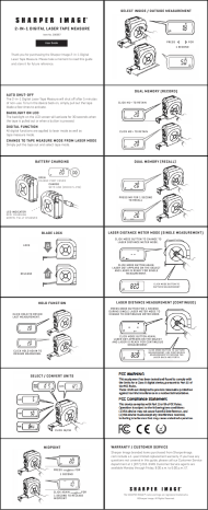 sharper image laser tag manual