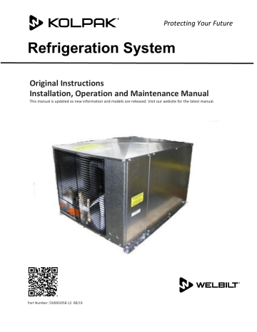 Kolpak Refrigeration Service Manual Manualzz Kolpak Refrigeration Service Manual, Kolpak Walk In Freezer Wiring Diagram