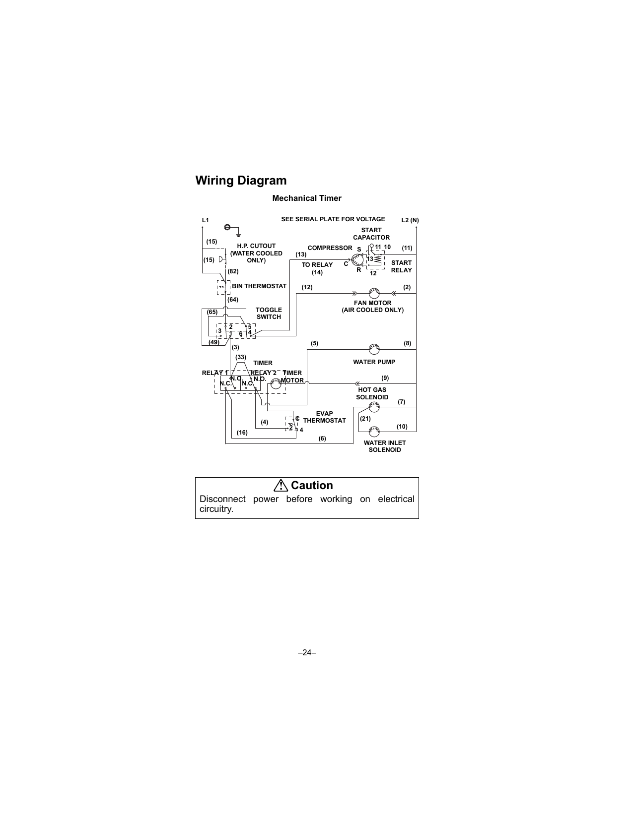 Manitowoc Ice EC Models Wiring Diagram | Manualzz Us72 Switch Wiring Diagram Manualzz