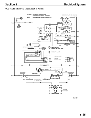 Manitowoc Ice J1300N J1800N 1ph Wiring Diagram | Manualzz