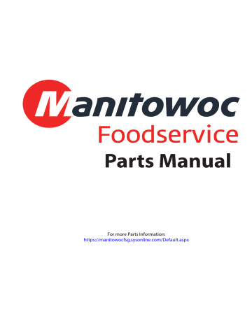 Manitowoc Ice i1176C iCVD1196 User manual | Manualzz