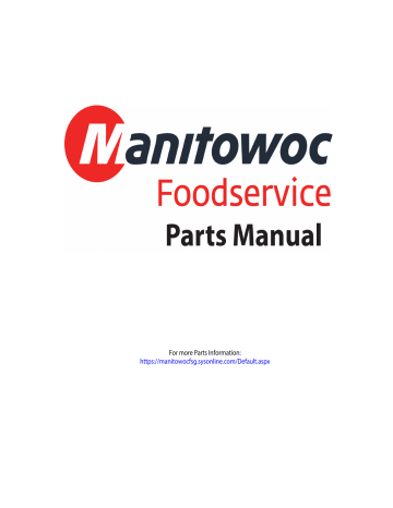 Manitowoc Ice S0450 User manual | Manualzz