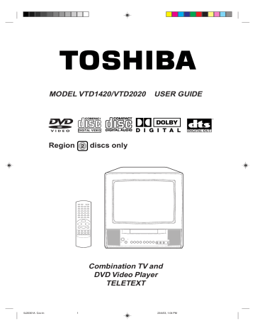 Toshiba VTD2020 Owner Manual | Manualzz