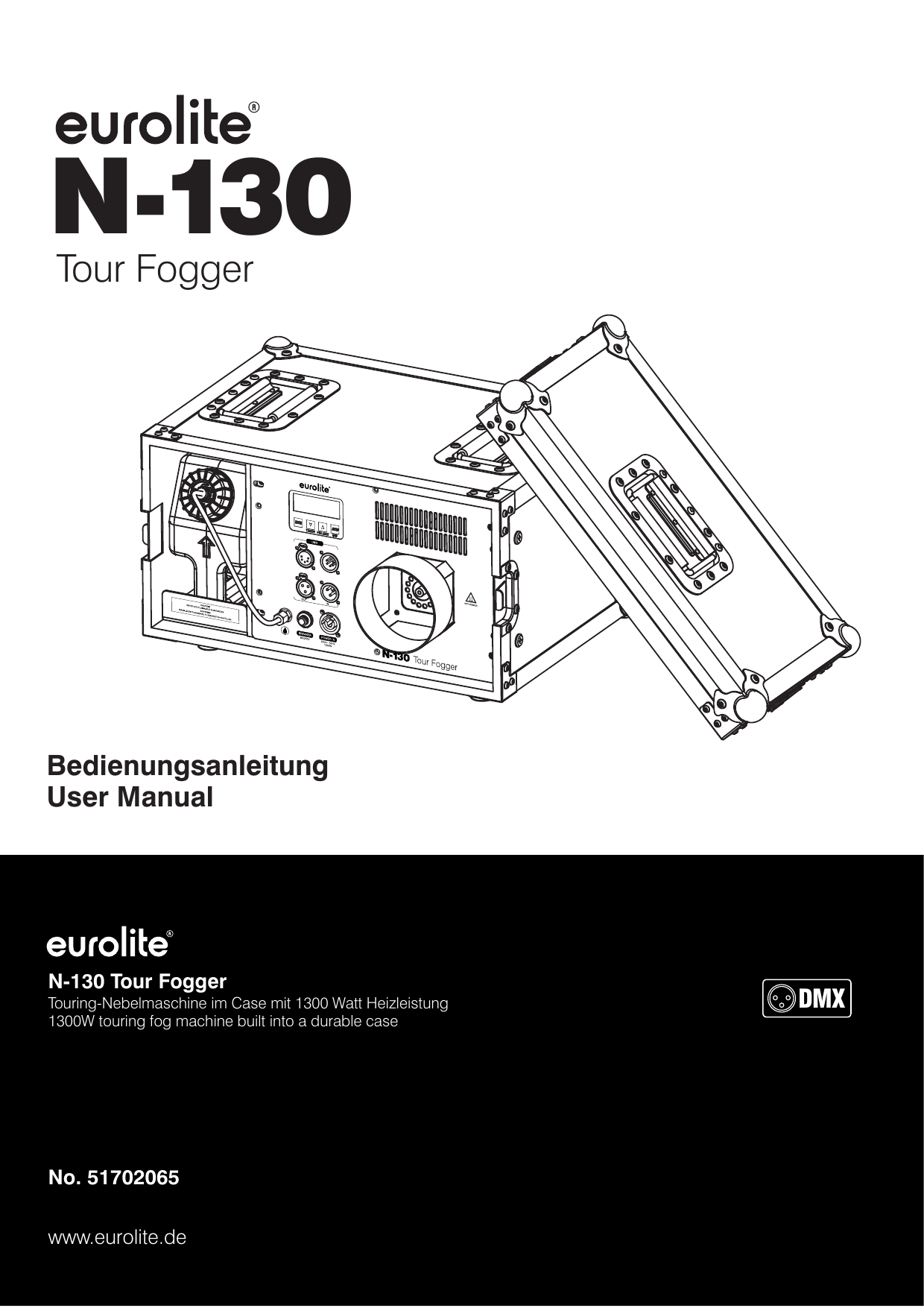 EuroLite N130 Tour Fogger User Manual Manualzz