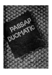 Passap Duomatic Pink Owner Manual