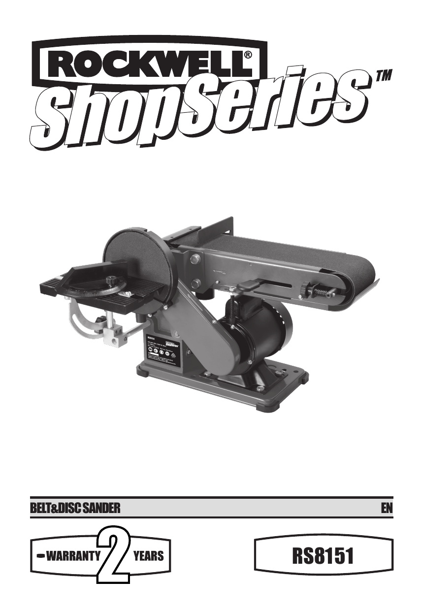 Rockwell Shopseries Rs8151 Instruction Manual Manualzz