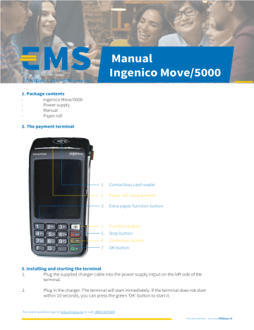 Ems Ingenico Move 5000 Manual Manualzz