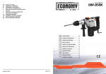 Economy hdm 1015 ebf 850k Owner Manual