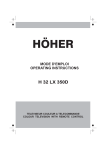 Hoher H32LX350D Owner Manual