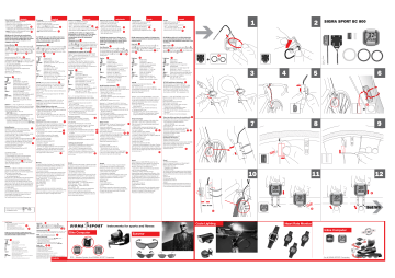 SIGMA SPORT BC 800 Owner Manual | Manualzz