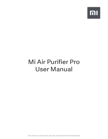 XIAOMI Mi Pro User manual | Manualzz