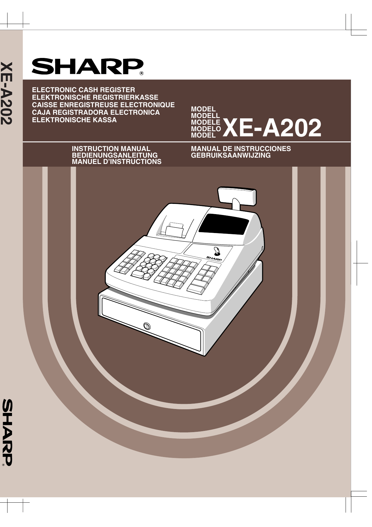 Cash Registers & Supplies MA Sharp XEA202 XEA202 Cash Register Manager